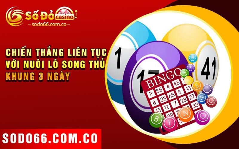 Nuôi Lô Song Thủ Khung 3 Ngày - Đường Đến Thành Công 4 Chiến thắng liên tục với nuôi lô song thủ khung 3 ngày